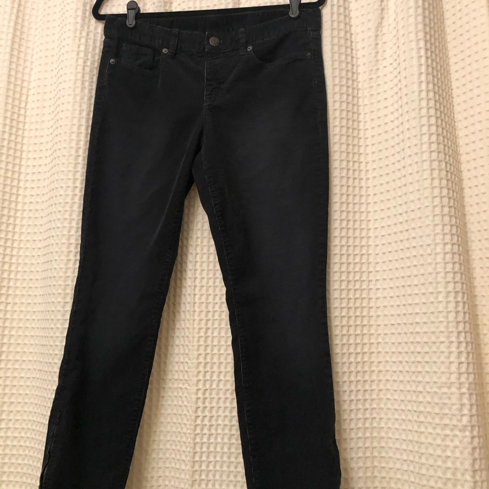 J Crew Navy toothpick stretch cord Size 29